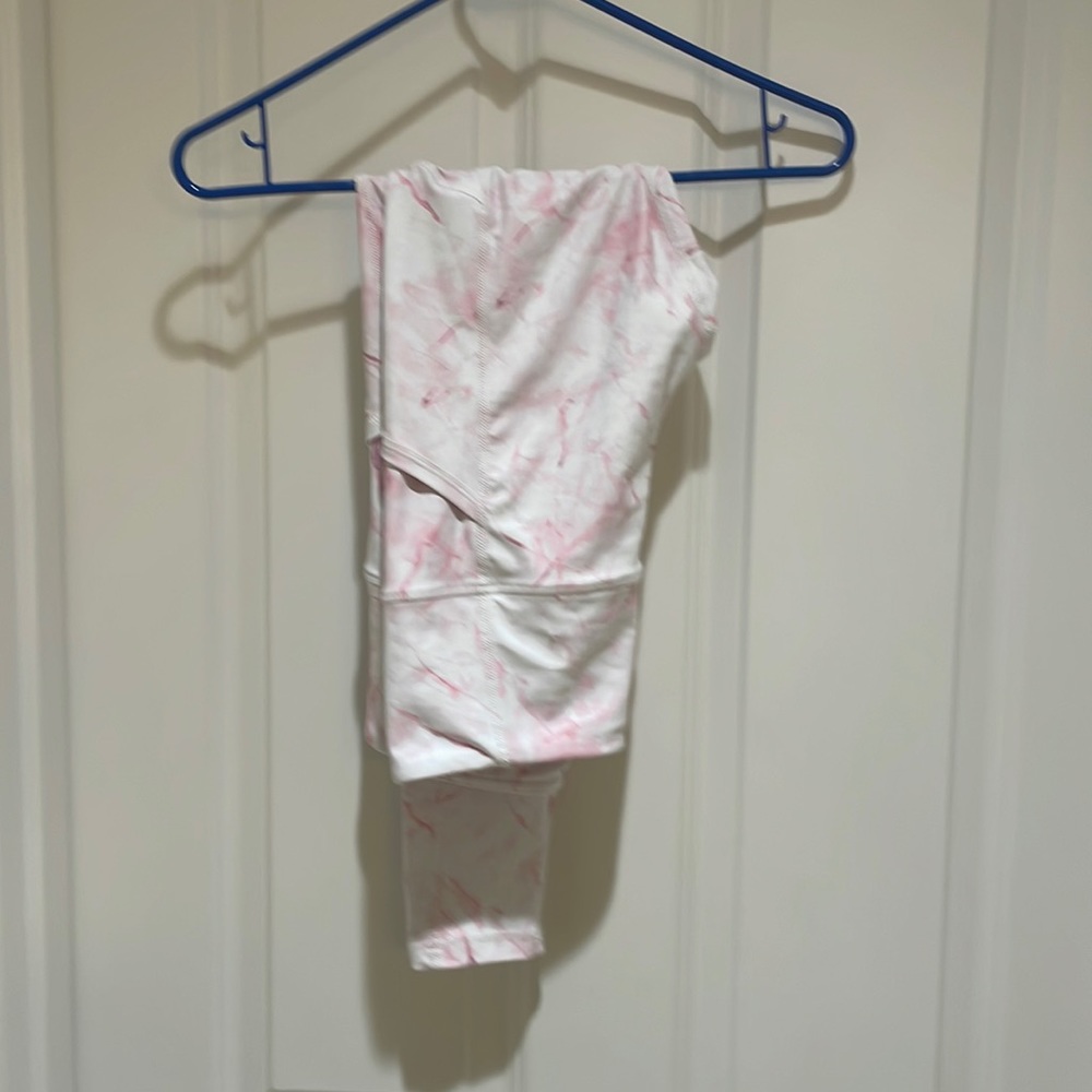 Maven Thread pink marble Inspire leggings size small